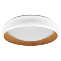 Plafoniera LEDVANCE ORBIS Livia 24W 1200lm bianco/decorazione legno