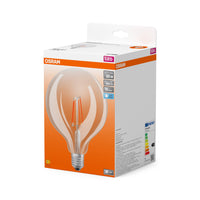 Lampada OSRAM LED Star Classic, forma a sfera, 7W, 806lm, Trasparente, E27