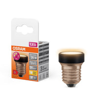 Lampada di design OSRAM LED Star nera, bianco caldo, 3,5 W, 270 lm, satinata