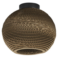 LEDVANCE DECOR Deckenleuchte Decor Cardboard Ball braun, E27