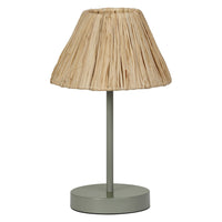 Lampada da tavolo LEDVANCE DECOR Decor Rafia verde-marrone, E27, 200 mm