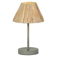 Lampada da tavolo LEDVANCE DECOR Decor Rafia verde-marrone, E27, 200 mm