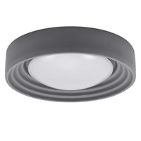 LEDVANCE ORBIS Plafoniera in cemento 400mm 18W 1500lm grigia