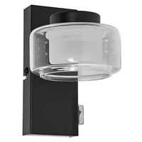 LEDVANCE ORBIS Flame Badezimmer Wandleuchte 5.5W Click CCT IP44 schwarz