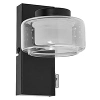 OSRAM ORBIS Fiamma Applique da bagno 5.5W Click CCT IP44 nero