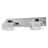 OSRAM ORBIS Fiamma Applique da bagno 11W Click CCT IP44 Cromo