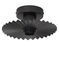 OSRAM DECOR Plisse Plafoniera da soffitto E27 Grigio scuro