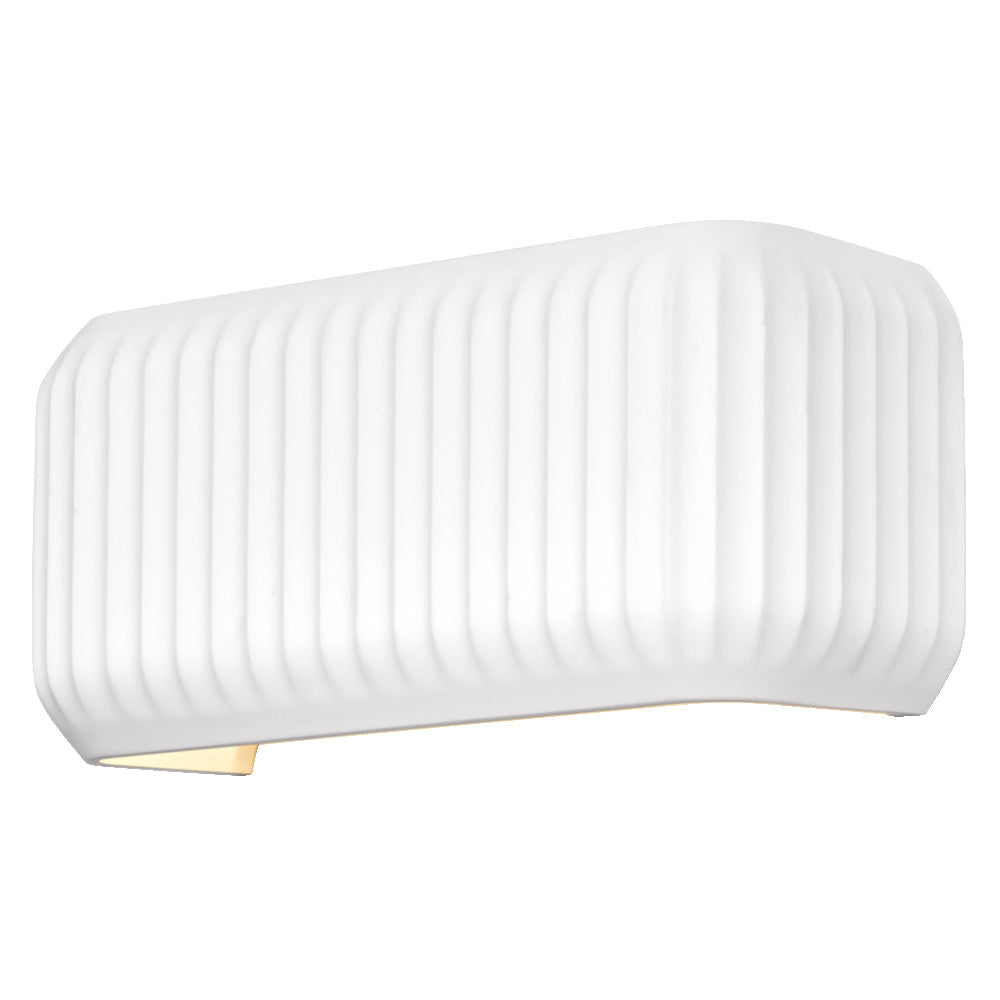 LEDVANCE DECOR Plaster Routes Wall Wandleuchte 330 2xE27 White