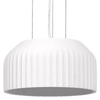 LEDVANCE DECOR Gesso Route Lampadario a sospensione 300 1XE27 Bianco