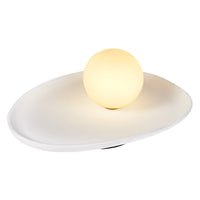 LEDVANCE DECOR Plaster Nest Table Lampada da tavolo 1XG9 White