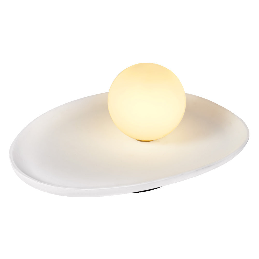 LEDVANCE DECOR Plaster Nest Table Lampada da tavolo 1XG9 White