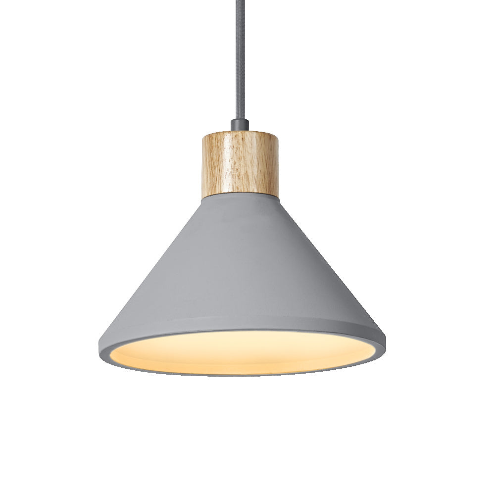 LEDVANCE DECOR Concrete Wood Beton Pendelleuchte, E27, 220 mm
