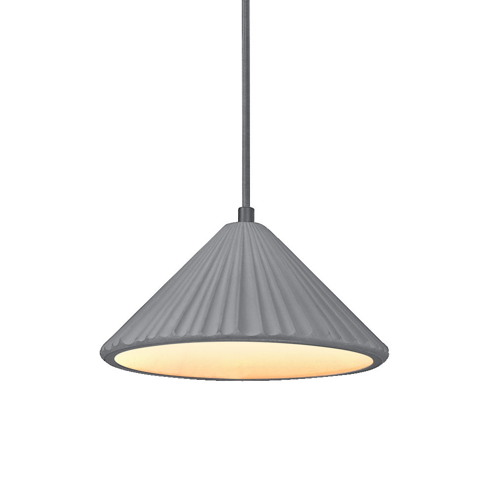 LEDVANCE DECOR Concrete Pyramid Beton Pendelleuchte, E27, 250 mm