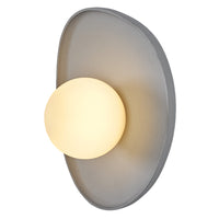 OSRAM DECOR Concrete Nest Applique da parete grigia, G9