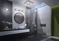 OSRAM ORBIS Fiamma Applique da bagno 5.5W Click CCT IP44 Cromo