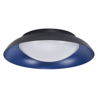 LEDVANCE ORBIS Plafoniera a piastra 19W 310mm nero/blu