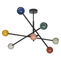 OSRAM DECOR Lampada a sospensione Bubble, 6 fiamme, E27, Multicolore