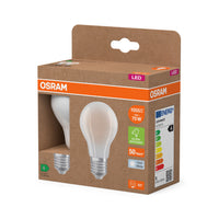 Lampada LED OSRAM classe energetica, Kolben, 5W, satinata, EEK A