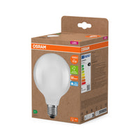 LEDVANCE LED-Globe-Lampe mit Filament EEK A, E27, 5W, 6500K