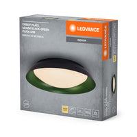 LEDVANCE ORBIS Plafoniera a piastra 45W 480mm nero/verde