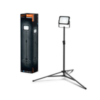 LEDVANCE LAMPADA DA LAVORO VALORE TREPPIEDE Batteria, USB, Baustrahler 20W, 2000lm, 6500K