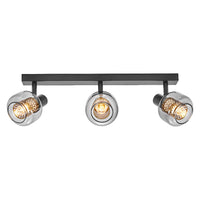 LEDVANCE DECOR Spot Firefly Deckenleuchte, OSRAM Lampe inklusive, schwarz, 3 x 2.8W, 750lm