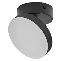 LEDVANCE DECOR Spot Moon Lampada da soffitto nera, 1 Spot, 5.5W