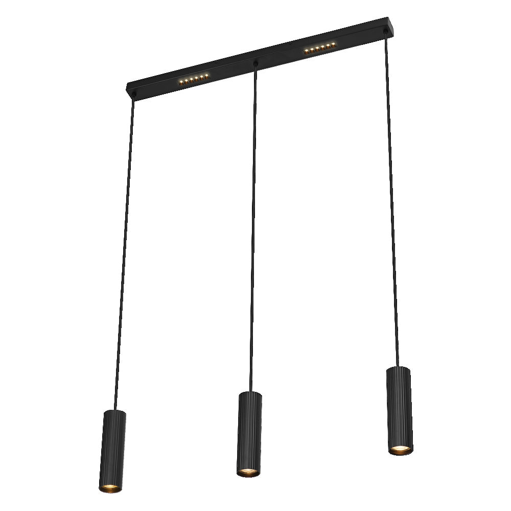 LEDVANCE DECOR Drums LED Pendant Lampadario Nero, 3-flammig, GU10