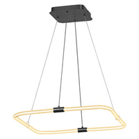 LEDVANCE DECOR Tetragon Pendelleuchte, 18W, 3000K, 2000lm, Warmweiß, Click DIM
