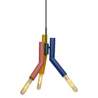 LEDVANCE DECOR Straw Lampada a sospensione, 3 luci, E27, multicolor