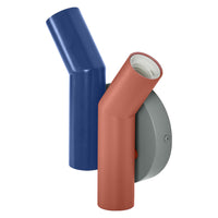 OSRAM DECOR Lampada da parete Straw, 2 fiamme, E27, Multicolore