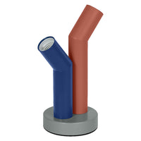 OSRAM DECOR Lampada da tavolo Straw, 2 fiamme, E27, Multicolore