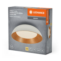 Plafoniera LEDVANCE ORBIS Alva 36W 505mm bianco/legno