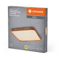 Plafoniera LEDVANCE ORBIS Alicia 36W 495x495mm decoro legno