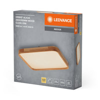 LEDVANCE ORBIS Alicia Deckenleuchte 16W 292x292mm Holzdekor