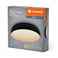 Plafoniera LEDVANCE ORBIS Livia 36W 2400lm nero/bianco