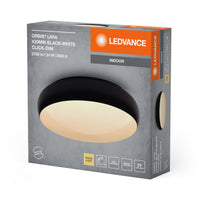 Lampada da soffitto LEDVANCE ORBIS Livia 24W 1500lm nero/bianco