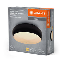 Plafoniera LEDVANCE ORBIS Livia 16W 1000lm nero/bianco