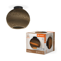 Plafoniera LEDVANCE DECOR Decor Cardboard Ball marrone, E27