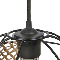 LEDVANCE DECOR Cage Globe Pendant Lampadario, Nero/Marrone, E27