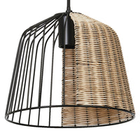 LEDVANCE DECOR Cage Bell Pendant Lampadario, Nero/Marrone, E27