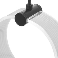 LEDVANCE DECOR Circle Pendant Lampadario, 3 pendenti, 8W, Click CCT Nero