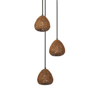 OSRAM DECOR Lampada a sospensione Paper Drop Pendelleuchte Piastra 3xE27 Beige