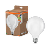 Lampada LED LEDVANCE globo + filamento EEK A, E27, 7.2W, 125mm