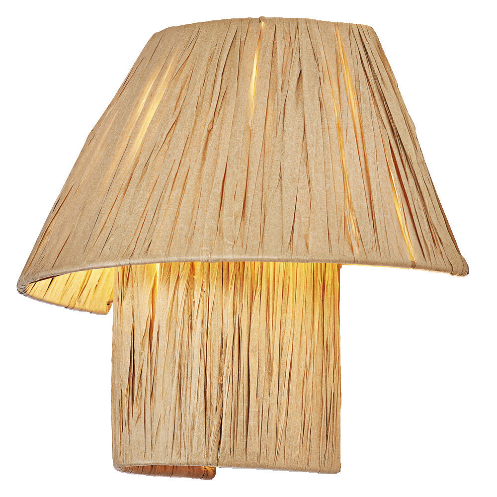 LEDVANCE DECOR Bamboo Paper Wandleuchte Braun, E27, 280mm