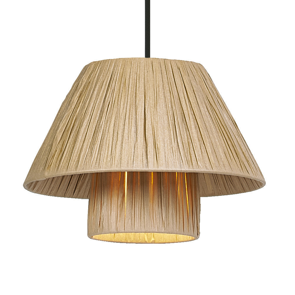LEDVANCE DECOR Bamboo Paper Pendelleuchte Braun, 280mm, E27