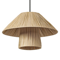 LEDVANCE DECOR Bamboo Paper Hut Pendant Lampadario 400 E27 Marrone