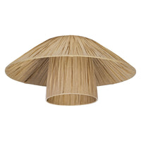 LEDVANCE DECOR Bamboo Paper Hut Ceiling Lampada da soffitto Marrone, 400mm, E27