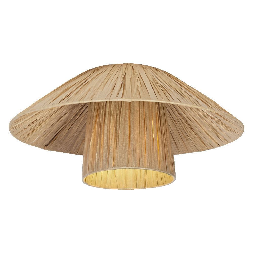 LEDVANCE DECOR Bamboo Paper Hut Deckenleuchte Braun, 400mm, E27