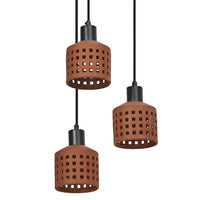 LEDVANCE DECOR Clay Windows Pendant Lampadario Marrone, 3-flammig, E27